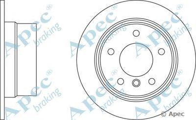 APEC BRAKING dsk352 -  Тормозной диск